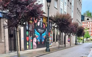 Calle Padre Sarmiento de Redondela