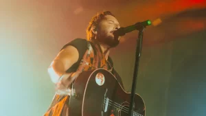 Manu Carrasco en su concierto del Costa Feira