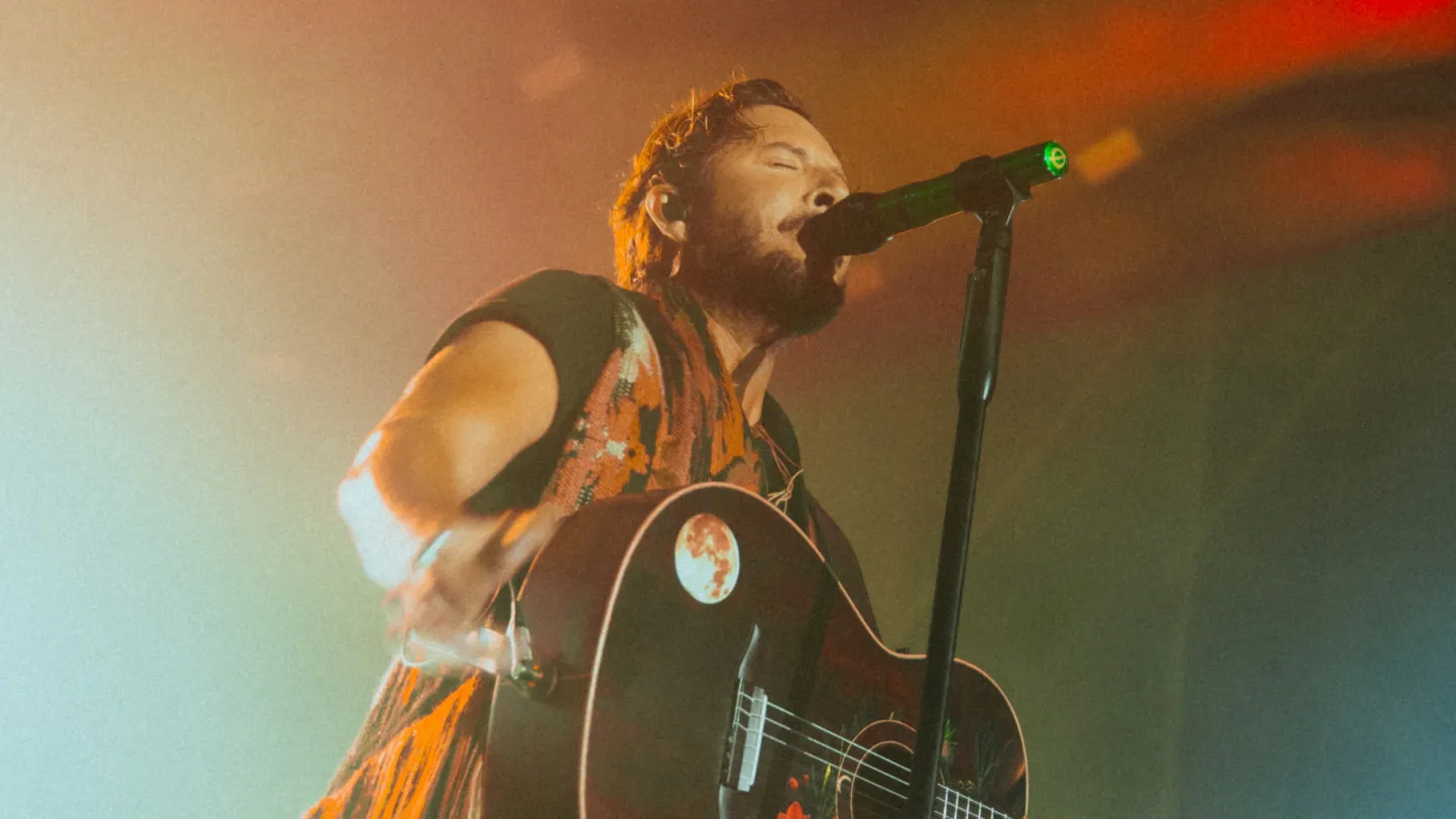 Manu Carrasco en su concierto del Costa Feira
