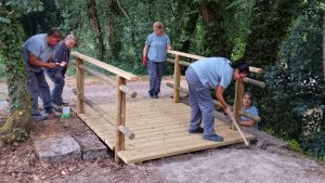 Mejoras en los caminos de Salceda de Caselas
