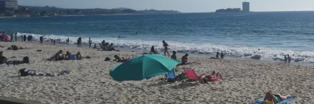 Playa de Samil en Vigo