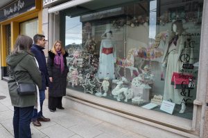 Escaparates de Navidad en Lalín