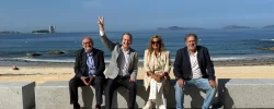 Abel Caballero en Samil